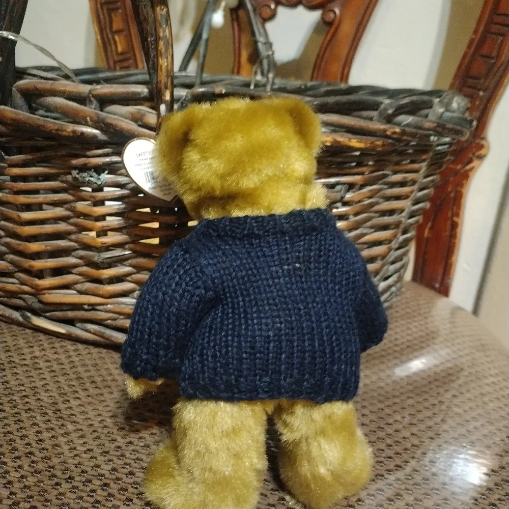 Ty Classics Salty The Bear Beanie Babies Vintage Teddy Plush Soft Toy | 1990s Re - Picture 2 of 6